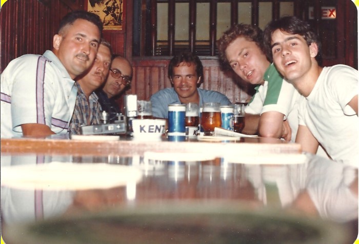 Ned Kellys Last Stand - Kowloon, Hong Kong - Wally, Joe, Curt, Tim, Mark, Eric